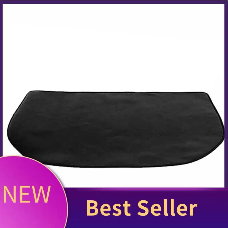 ABHI-Semicircular Fireplace Fireproof Mat Fireplace Flame Retardant Mat Fireplace Insulation Blanket