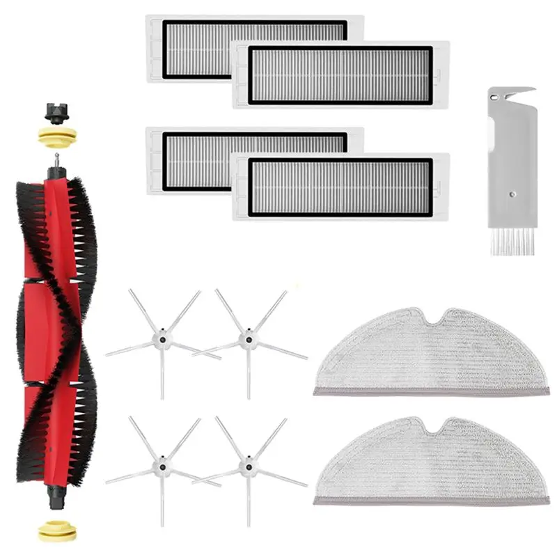 A02M-For Roborock Maxv S5 S5 Hepa Filter Mop Cloth Replacement Parts For Robot Vacuum Cleaners