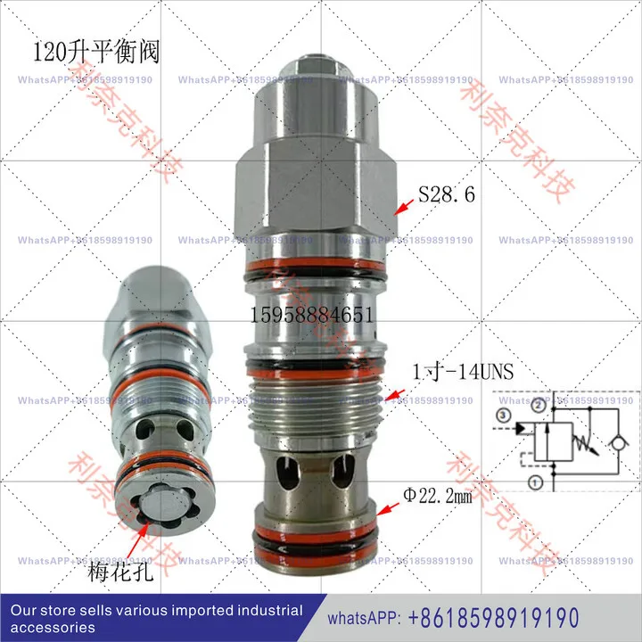 CBEA-LJN hoisting machine rotary excavator hydraulic cylinder CB2A3C1L counterbalance valve CBEG-LHN 120