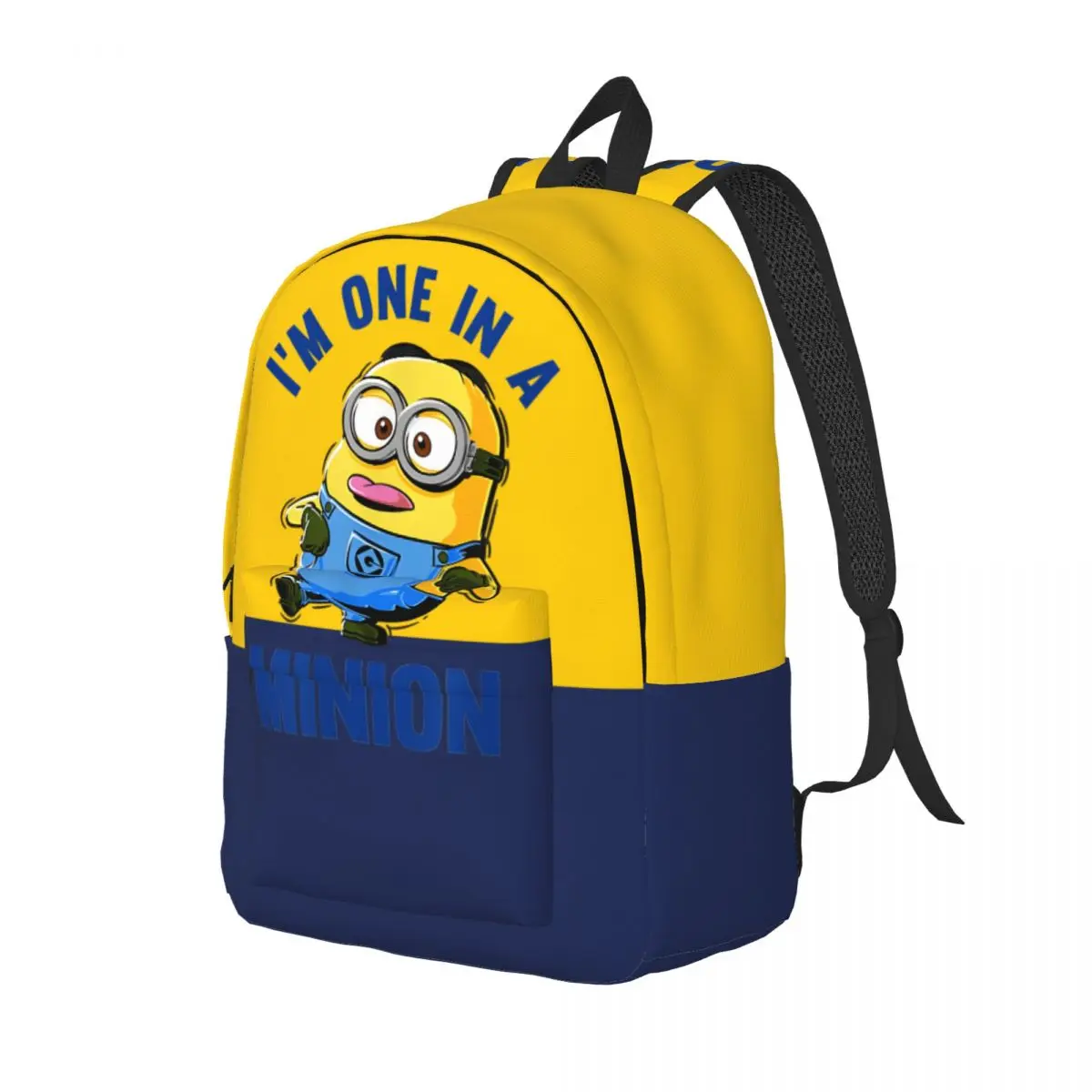 For Work Office Minion Retro Washable Portable Despicable Me Minions Handbag Grils Schoolbag Birthday