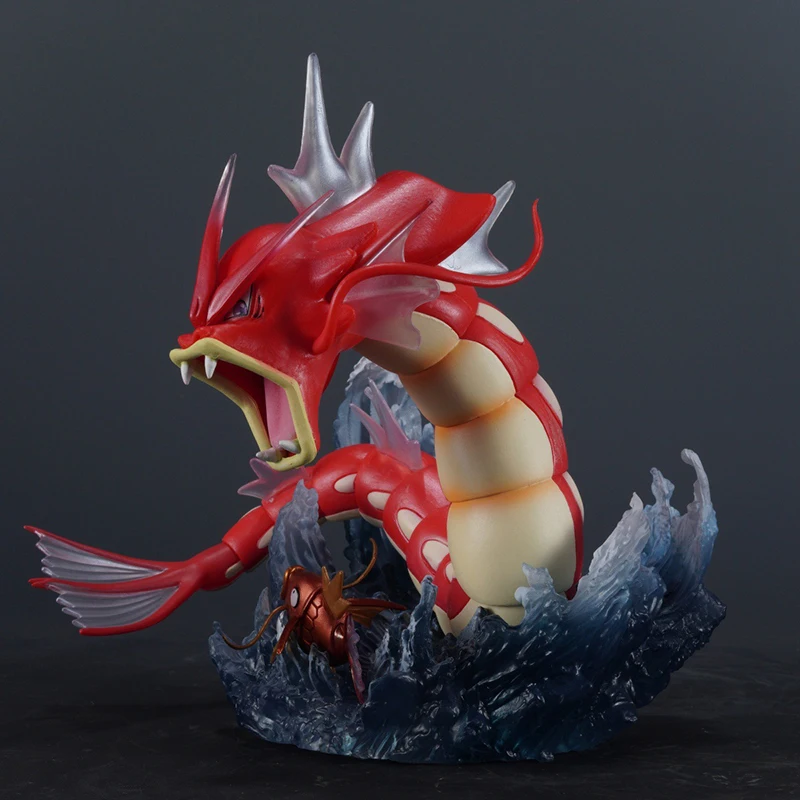 16ซม.อะนิเมะเอกวาดอร์Gyarados Figure Action Magikarpตุ๊กตาพาเลทเมืองตัวเลขGKรุ่นPVCคอลเลกชันของเล่นตกแต่งเครื่องประดับของขวัญ