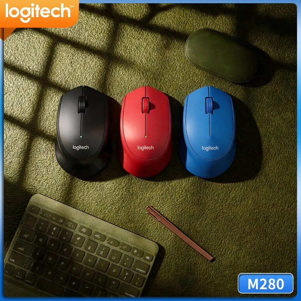 Office Helper Wireless Mouse M280 2.4G Quiet Operation Durable Click Keys For Laptop Desktop Home Study Computer Work
