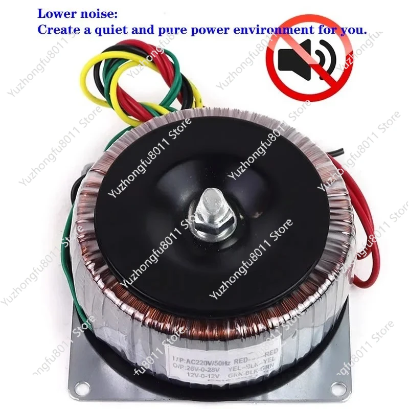 

1200W Toroidal Power Transformer, Output Voltage Double 24v 26 28 32 12V 46V 50V, Etc.