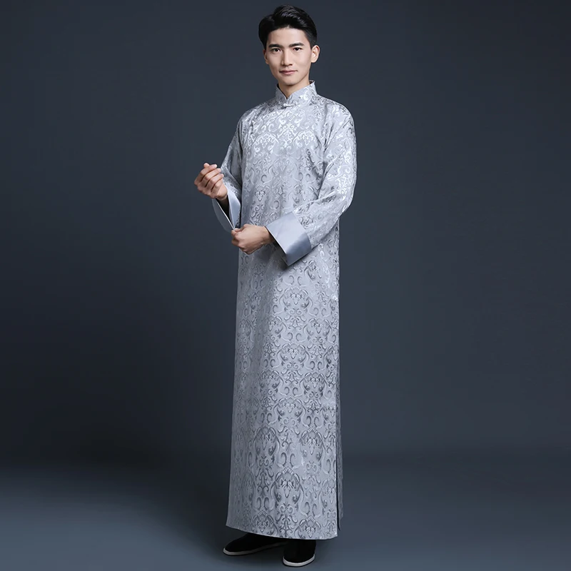 Robe de Soirée de Style Chinois pour Homme, Veste Annuelle, Han, Littérature