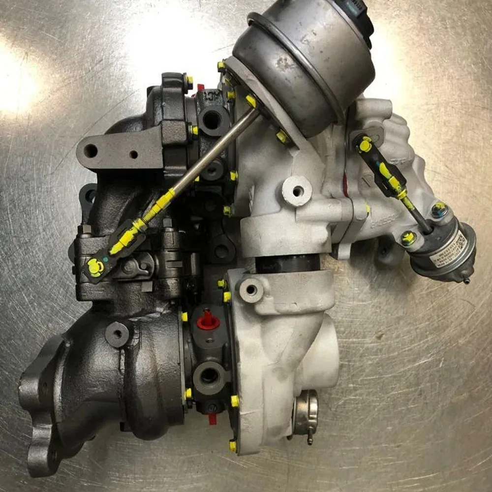 

Турбокомпрессор Turbo 810356 810356-0001 810357-0002 Sh01-13700 для CX5 6 2.2 BiTDI Bi Turbo ENGINE