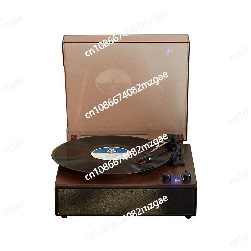 

Vinyl record player gift portable record player retro phonograph bluetooth speaker living room stereo all-in-one machine