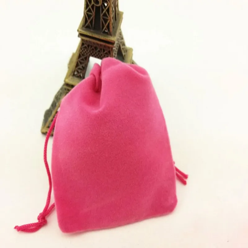 

100pcs/lot CBRL velvet drawstring jewerly bag/pouch for cosmetic/necklace/watch,Size can be customized,Various colors,wholesale