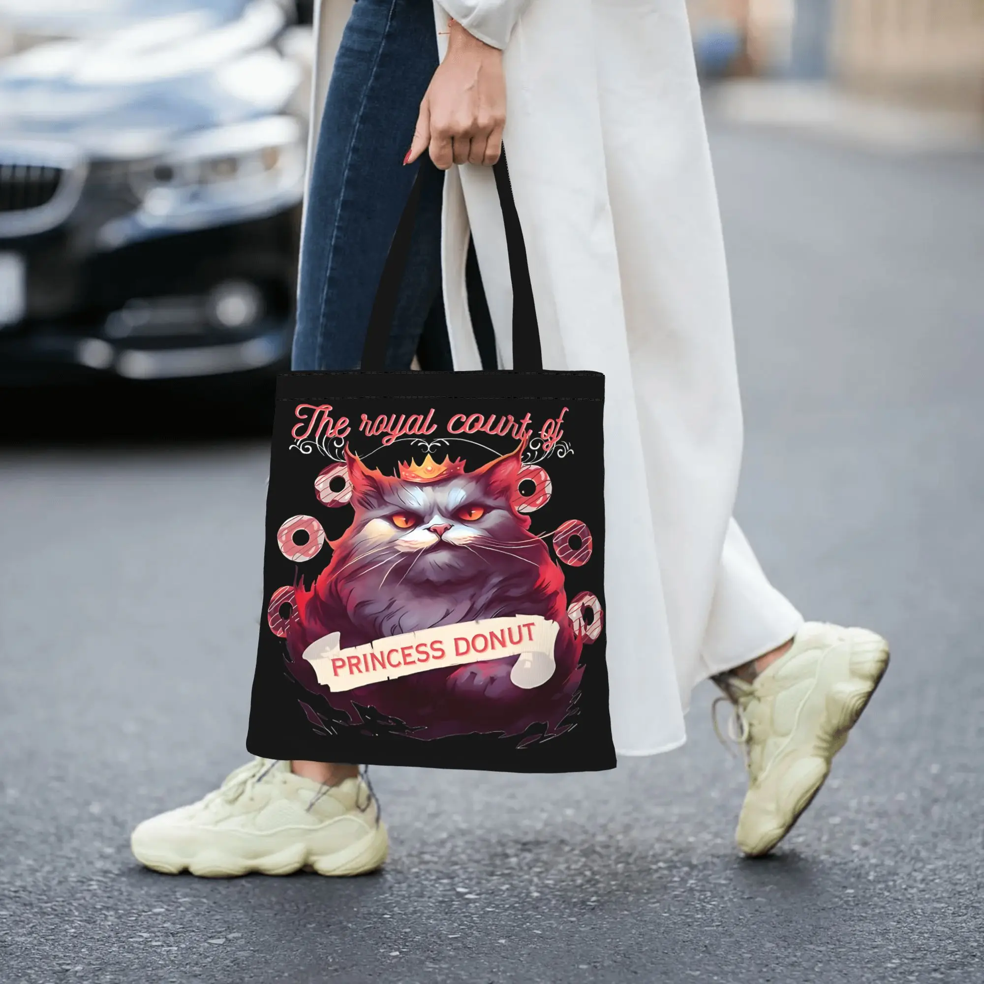 Donut From Dungeon Crawler Carl Tote Bag canvas tote bag,  casual style for daily shopping