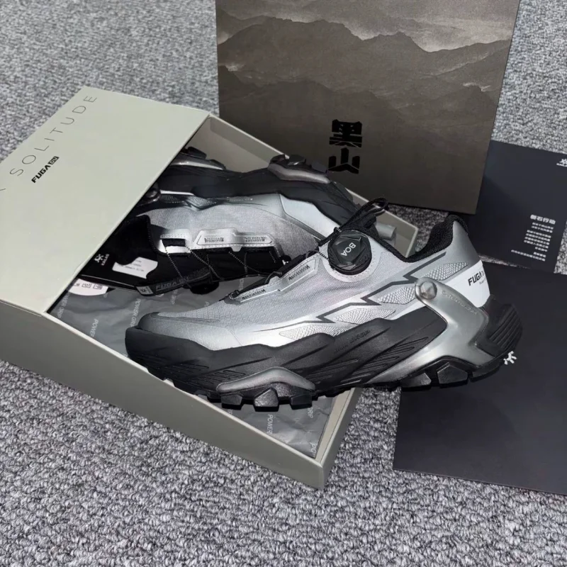 2025 New Trail Running Shoe Men Women Outdoor Sports Shoes Couples Anti Slip Walking Sneakers Quick Lacing Jogging Shoes Unisex