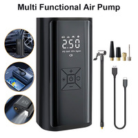 For Car RV Truck Trailer Tire Inflator Air Pump For Motorcycle Bicycle Ball Air Compressor Wireless Portable Tire Pressure Gauge