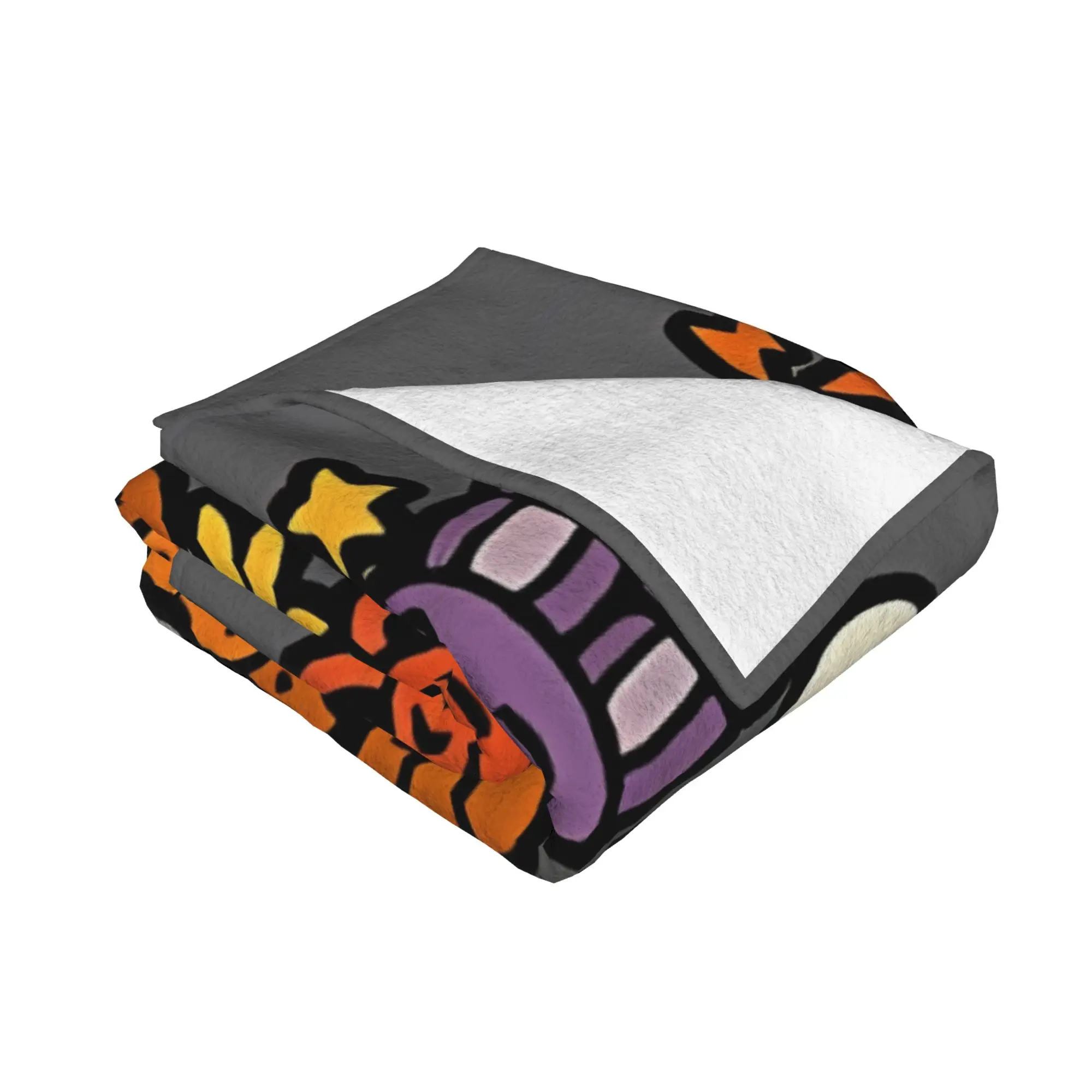 1PC Night Shift Chuckles Five Nights At Freddys home room decorations Winter Blankets for Adults Bedding Home Interior Sofa Knee