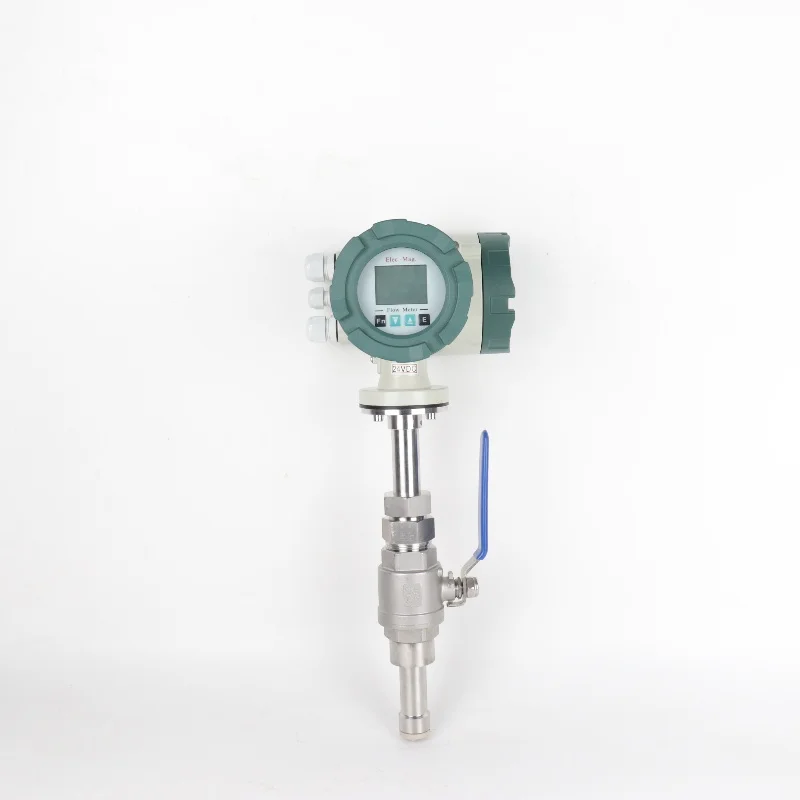 Plug-in acid flowmeter 420mA hydropower flowmeter IP65 waterproof food grade sewage flowmeter