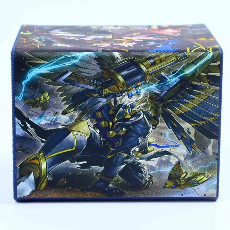 Yu-Gi-Oh! Card Case Tri-Brigade Ferrijit the Barren Blossom Diy Portable Collection Card Storage Box Anime Action Toy Figures