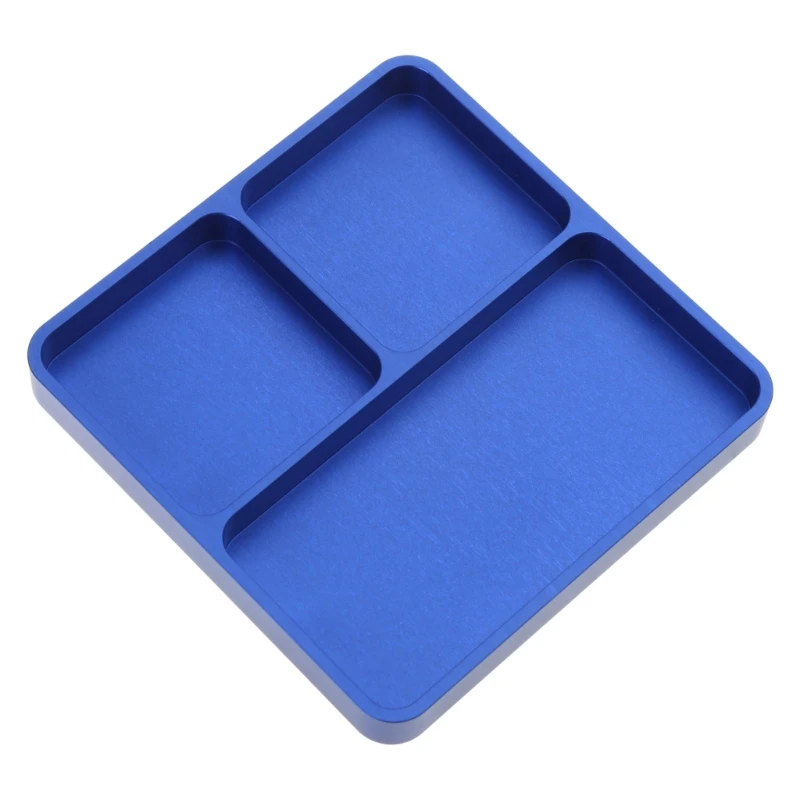 Portable Screws Tray Hardware Bits Storage Mini Plate Parts