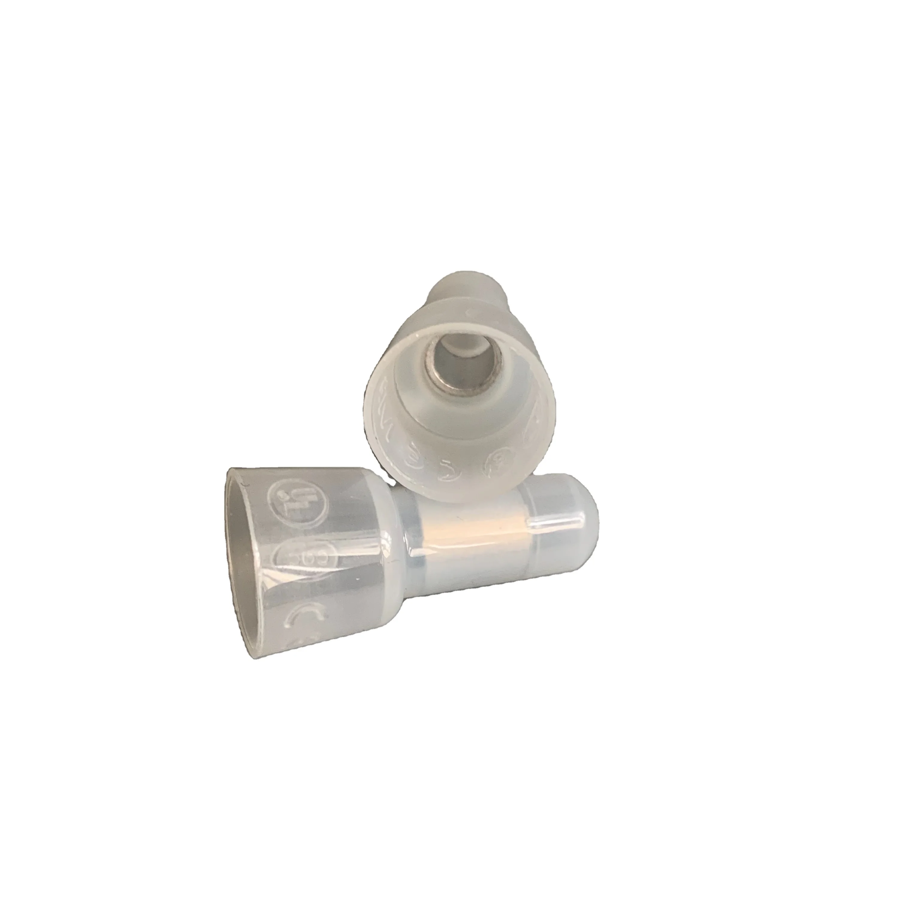 Transparent Protective Closed End Wire Crimp Connector Cover  Aluminum Tube Closed End Splice Connector