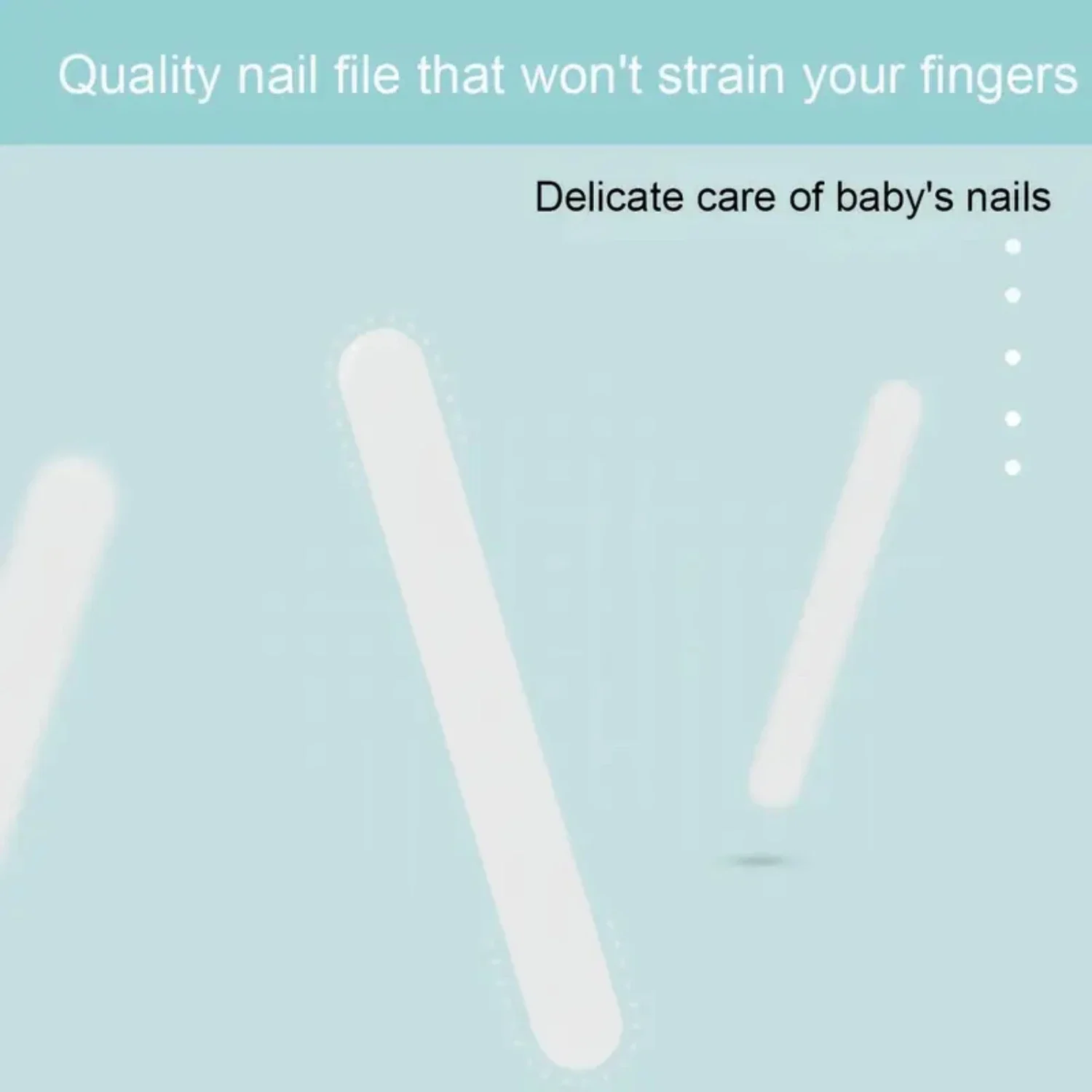 新生児と乳幼児のための便利なベビーマニキュアキット - 安全な爪切り、爪やすり、はさみ、4点セット