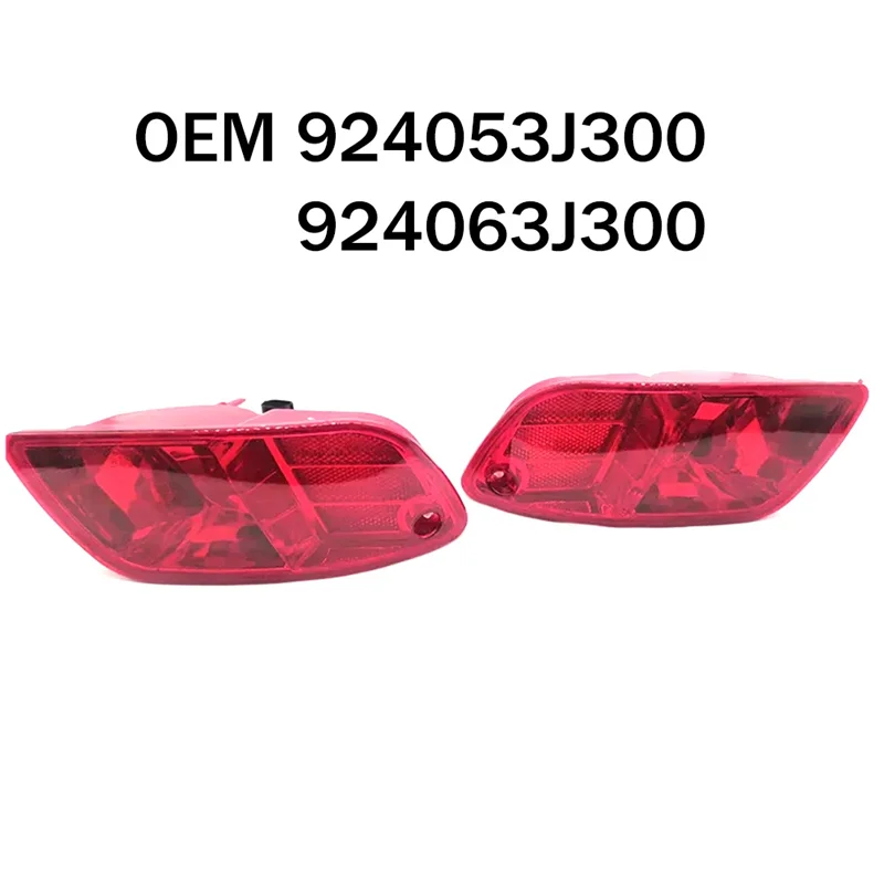 Lampu rem lampu kabut refleks Bumper belakang mobil, untuk Hyundai Veracruz IX55 2007-2015 nomor bagian:::