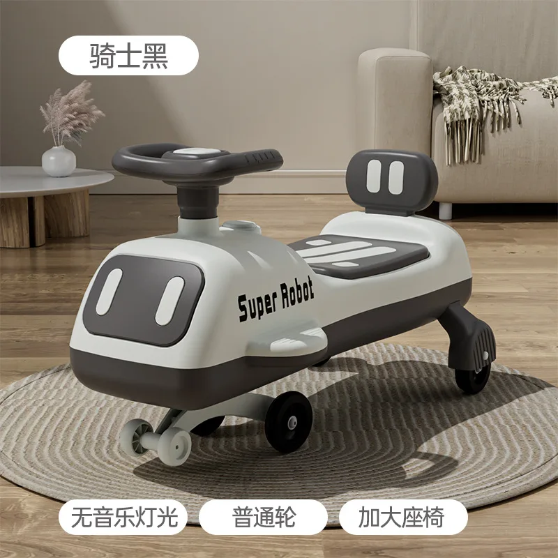 Children's Twist Car New Anti Rollover Silent Universal Wheel Baby Scooter Male and Female Niuniu Scooter