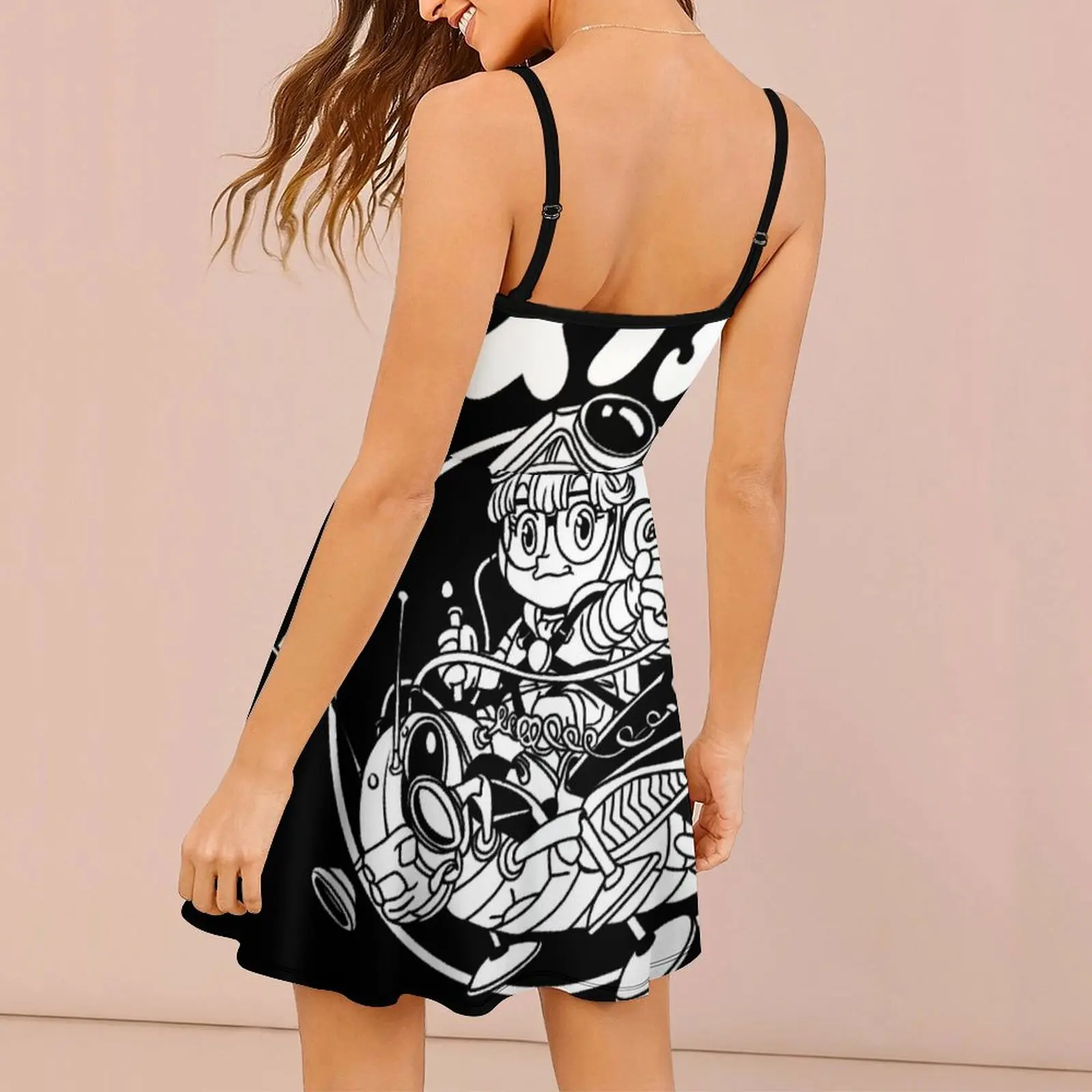 DR SLUMP for Sale Women's Sling Dress Sarcastic The Dress Unique Sexy  Woman's Gown  Vacations