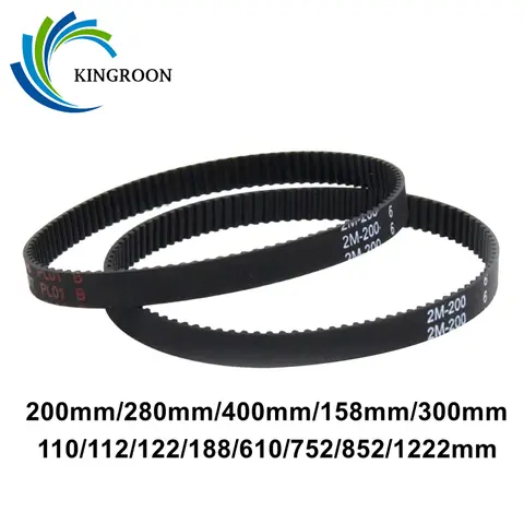GT2 Closed Loop Timing Belt 6mm KINGROON