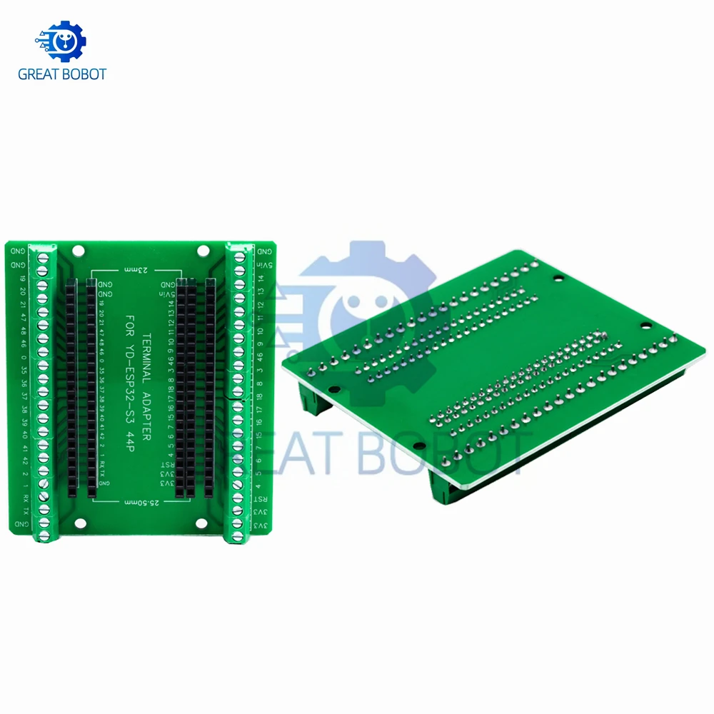 لوحة تطوير ESP32-S3 مع مجموعة محول توسيع، IPEX 2.4 جيجا هرتز واي فاي ووحدة بلوتوث، MCU ESP32-S3WROOM-1 N16R8