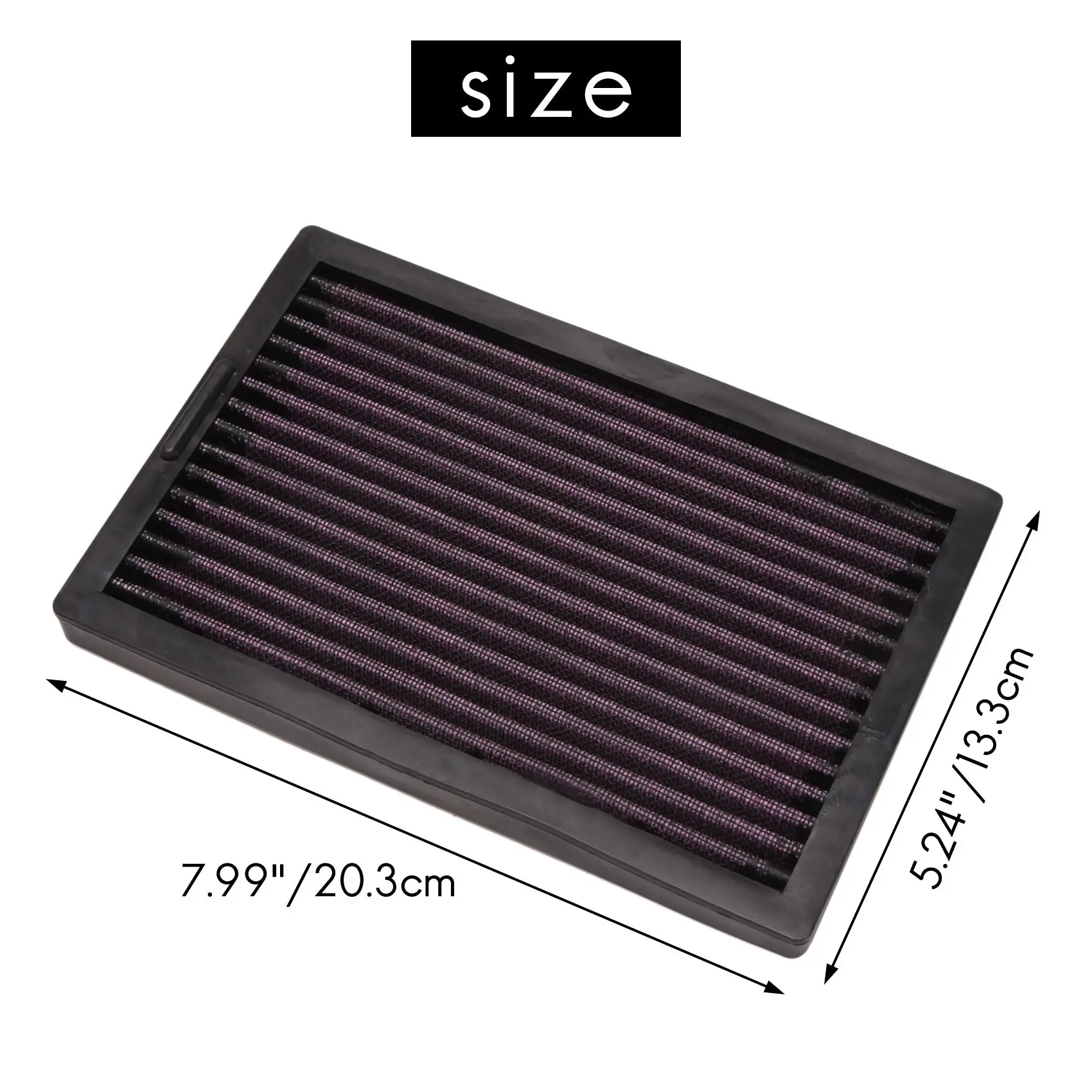 Filtro de ar para motocicleta para Kawasaki Ninja 250/250R/300 Abs Z300 Ninja250 Ninja250r Ninja300 Ex300