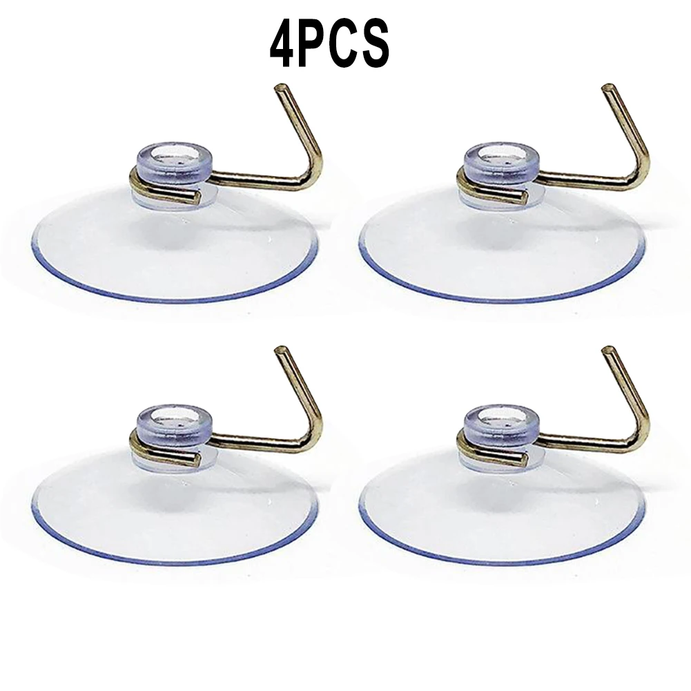 Suction Hook Dishwashing Brushes 4PCS Diameter 3cm New PVC Single Load 300g Suction Cup Round Strong Suction Cup