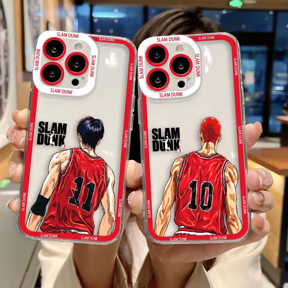 Funda de teléfono con foto personalizada de baloncesto Slam Dunk para VIVO S1 V20 V21 V21E V23 V23E V25 V27 V27E V29E V30E V30 V40 V50 Y02 Y03