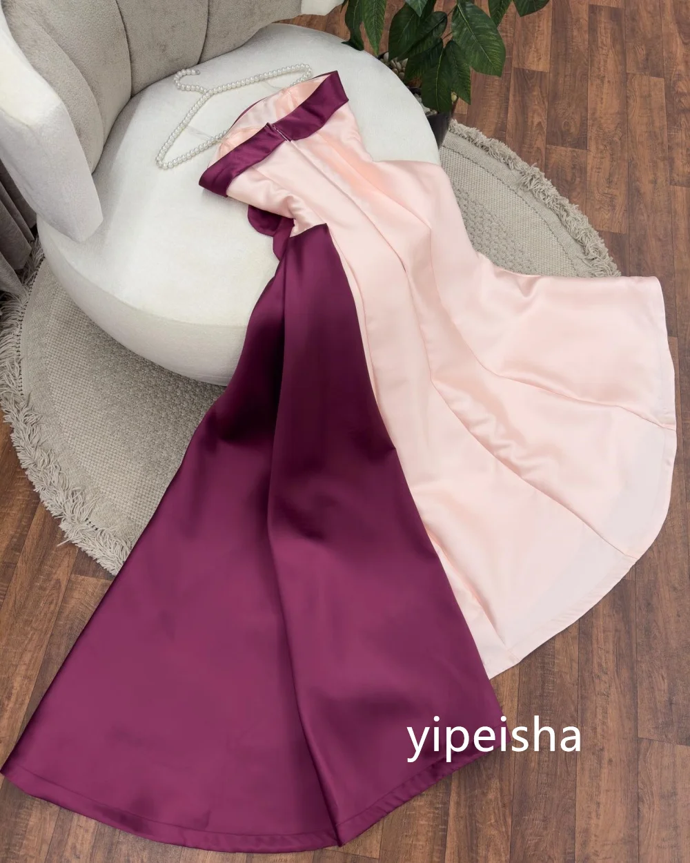 Vestidos Midi personalizados con tirantes finos y flores a juego, vestidos de graduación clásicos, exquisitos, estilo moderno, Pastrol, Unisex, chinos