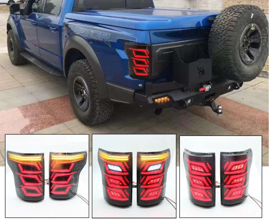 

2015~2020y tail light for Ford Raptor taillight F-150 Brake F150 LED car accessories Taillamp Raptor rear light fog light