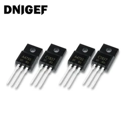 10PCS 5pair 5pcs 2SC4793 TO220 5pcs 2SA1837 TO-220 C4793 A1837 230V 1A EACH and new