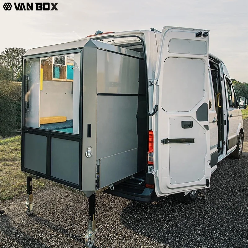 China Luxury Box Cabin Conversion Kits Modular Custom Camper Van Capsul for Van Sale