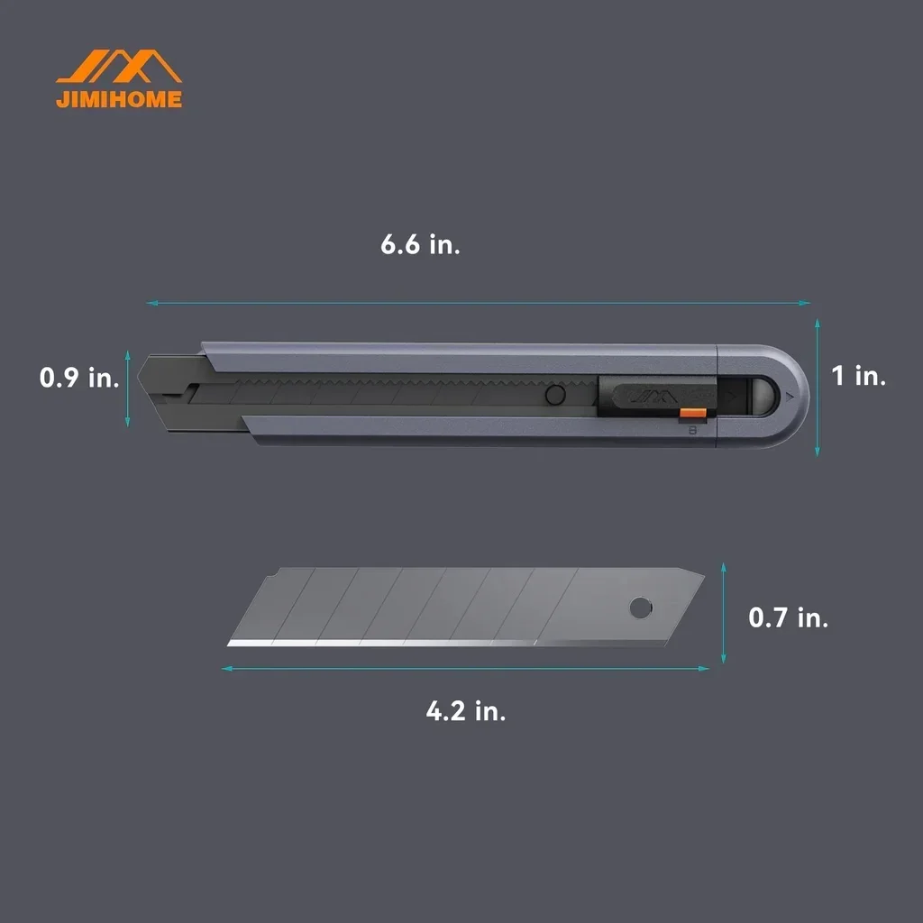 JIMIHOME-Utilitário Faca e Tesoura Set, Precision Household Tool, Light Duty, Office Resistir, ferrugem, School Supply Tools