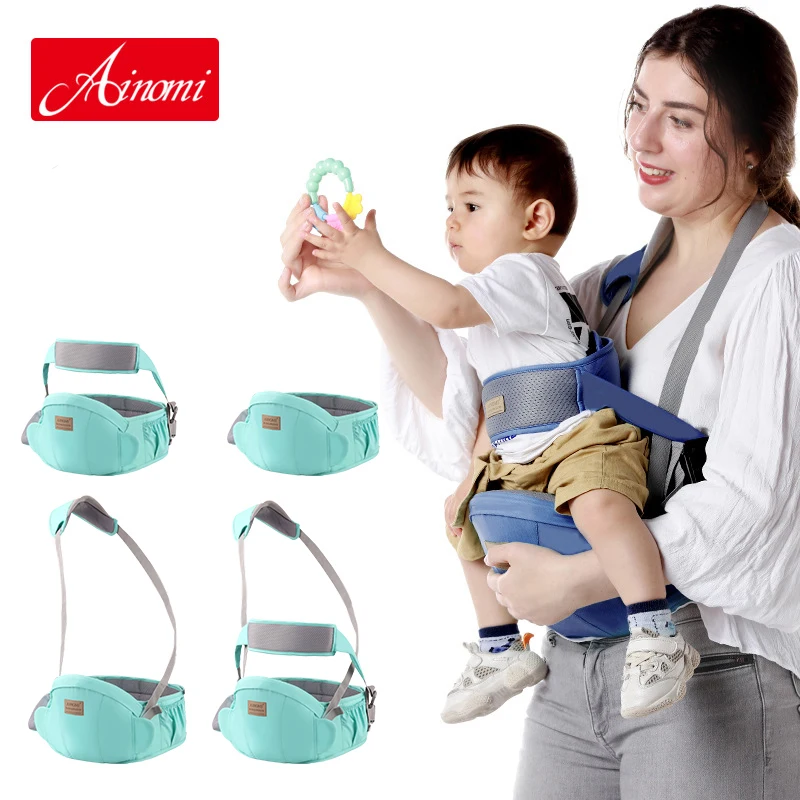 Baby Carrier New Born Slings Infant Backpack Ergonomics Hipseat Waist Stool Seat Kangaroo 4 in 1 Portable 0-3 Years for Travel