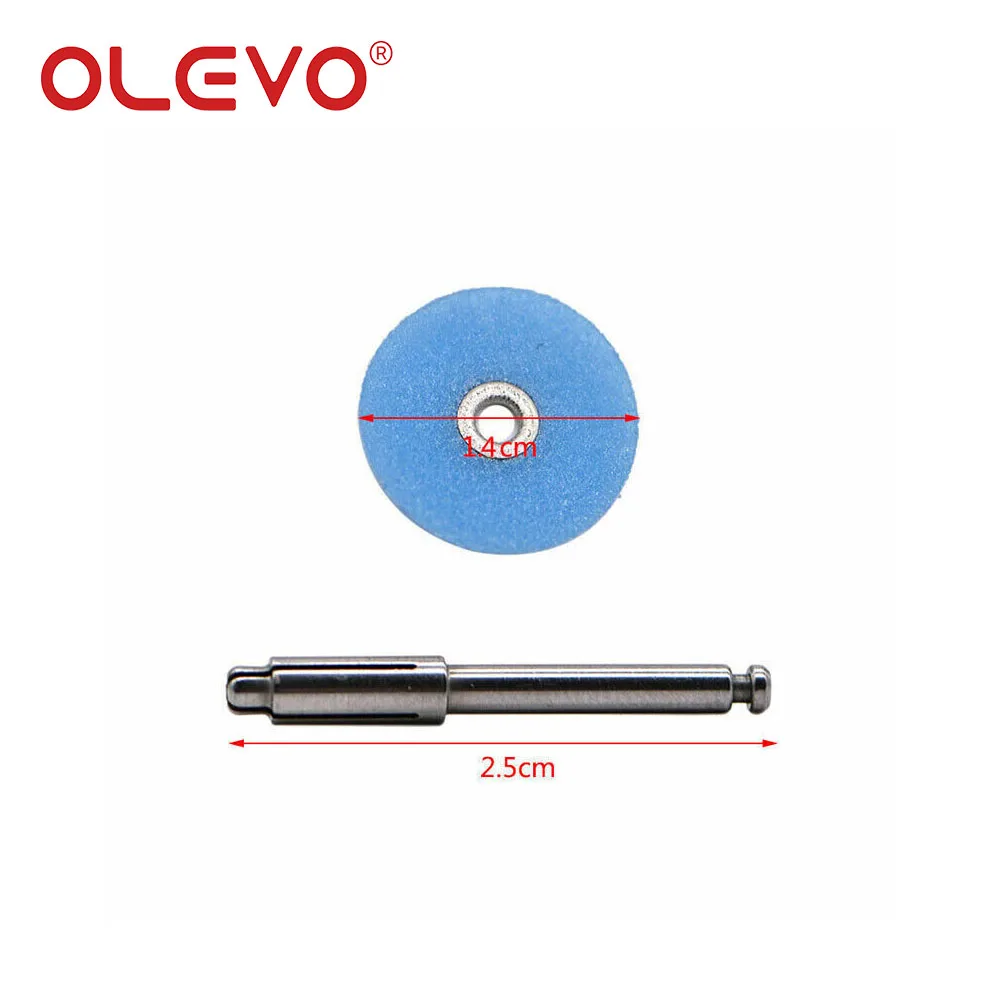 OLEVO Dental Polishing Disc Gross Reduction Contouring Composite Finishing Strips Mandrel Set Materials Teeth Whitening RA Shank