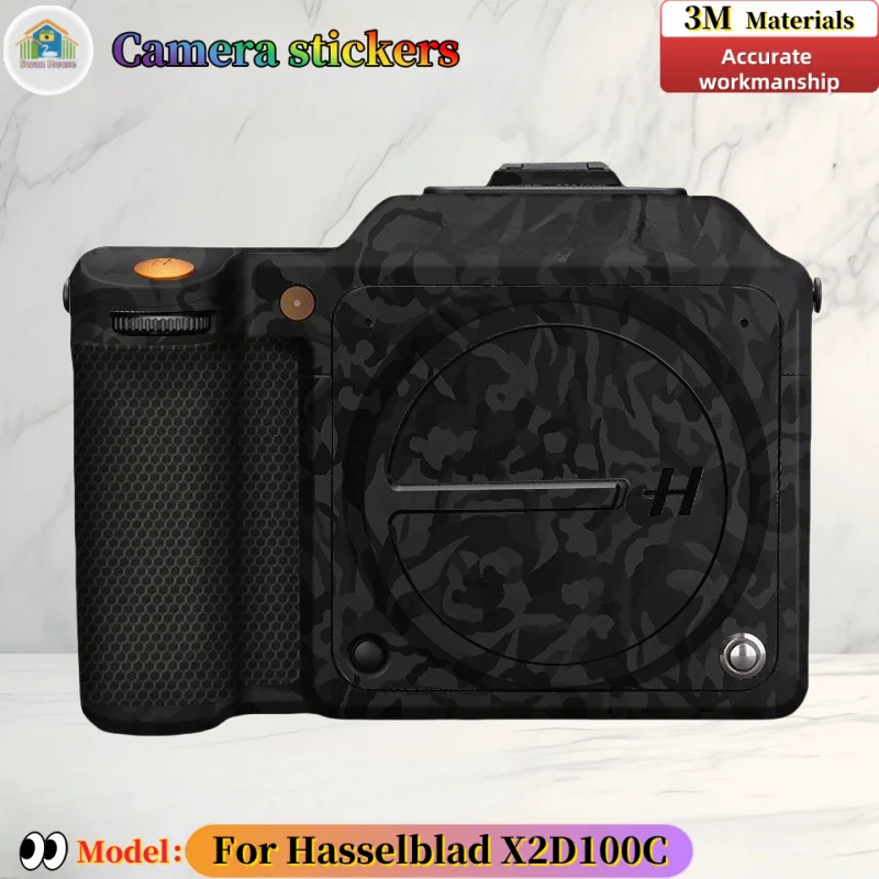 X2D100C For Hasselblad X2D 100C Camera stickers, DIY skin,Precision tailoring wear-resistant protective film