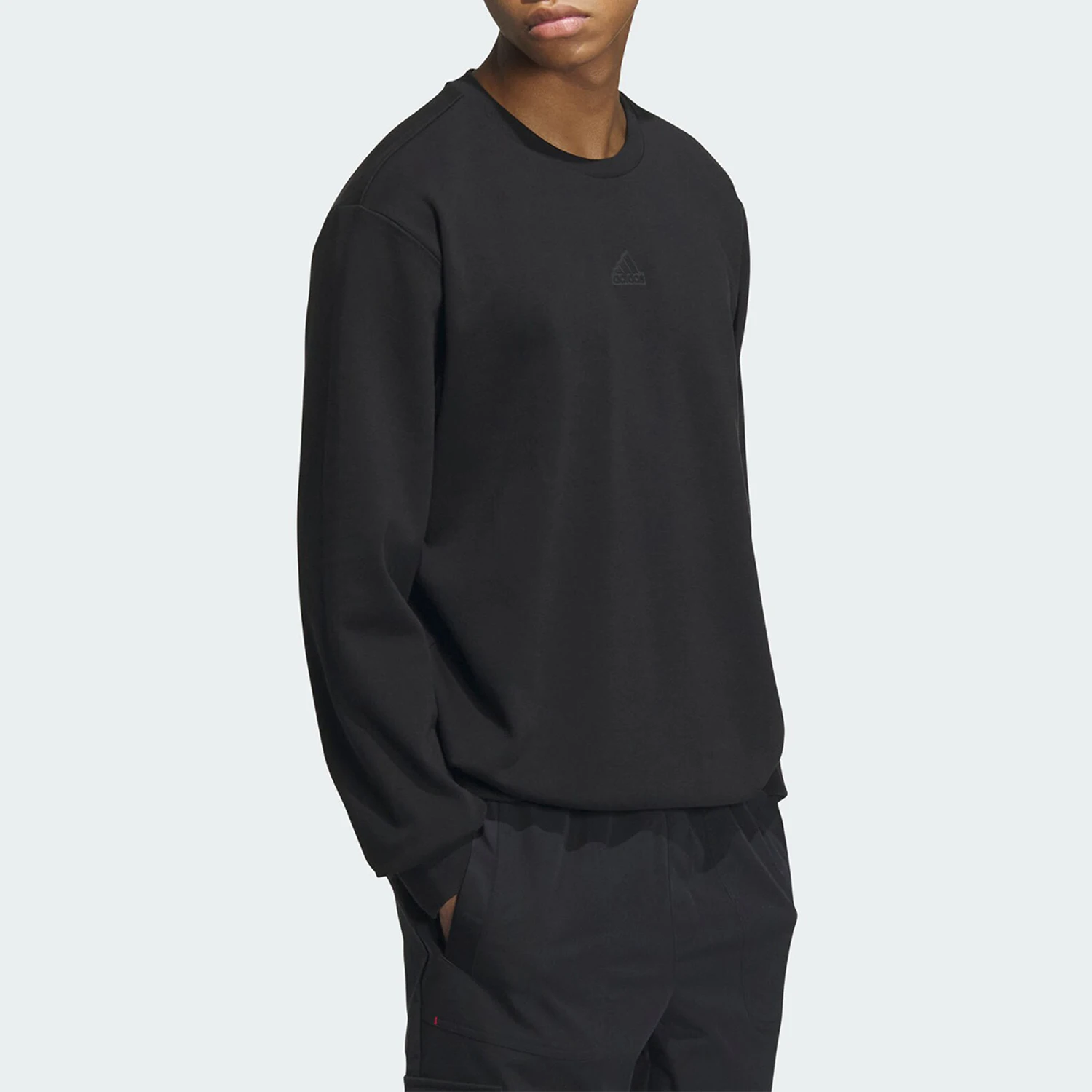 أديداس الرسمية أصيلة الشتاء الموسم الجديد الرجال جولة الرقبة السترة الرياضية هوديي IP4960 #2