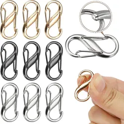 5/10Pcs Zipper Lock Clips Zipper Pull Replacement Zipper Clip Theft Deterrent Dual Opening Backpack Zippers Lock Carabiner Clip