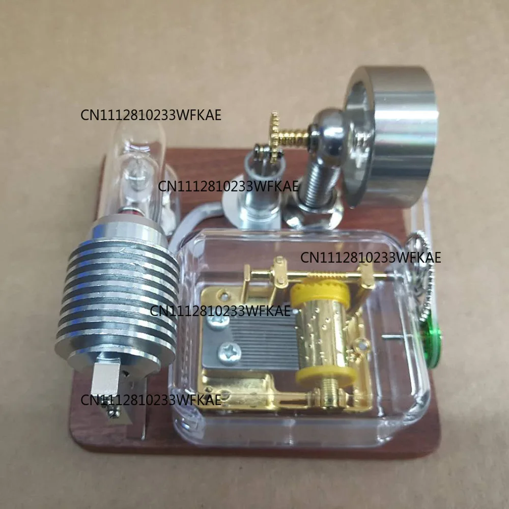 Suitable for Xuanke Power Music Box Stirling Engine Model Puzzle Physics Toys Technology Crafts Physics Experiment