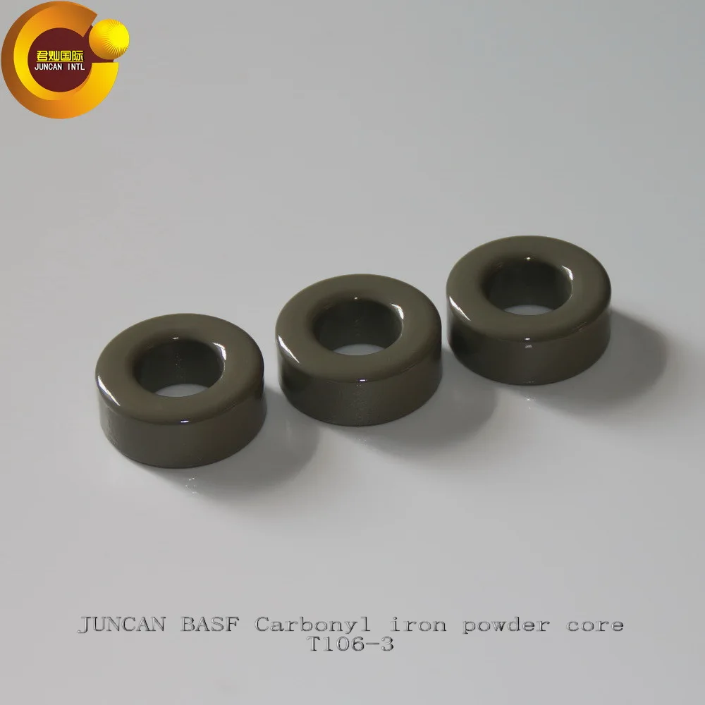 T106-3  High Frequency rf Carbonyl Iron Powder  Core