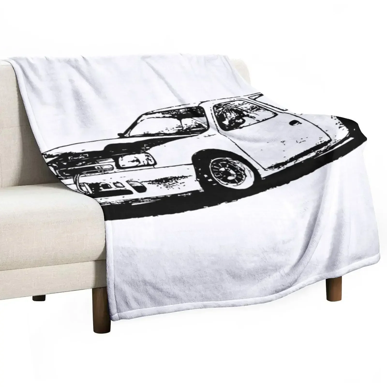 

Micra K11 Sketch Throw Blanket Kid'S Nap cosplay anime Blankets