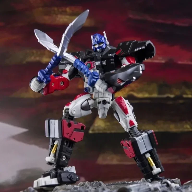 Transformowana Zabawka BM-01 Mechanik Mały Kapitan Orangutan Ruchomy Robot Figurka Model Oryginalne Pudełko Kolekcja Prezent