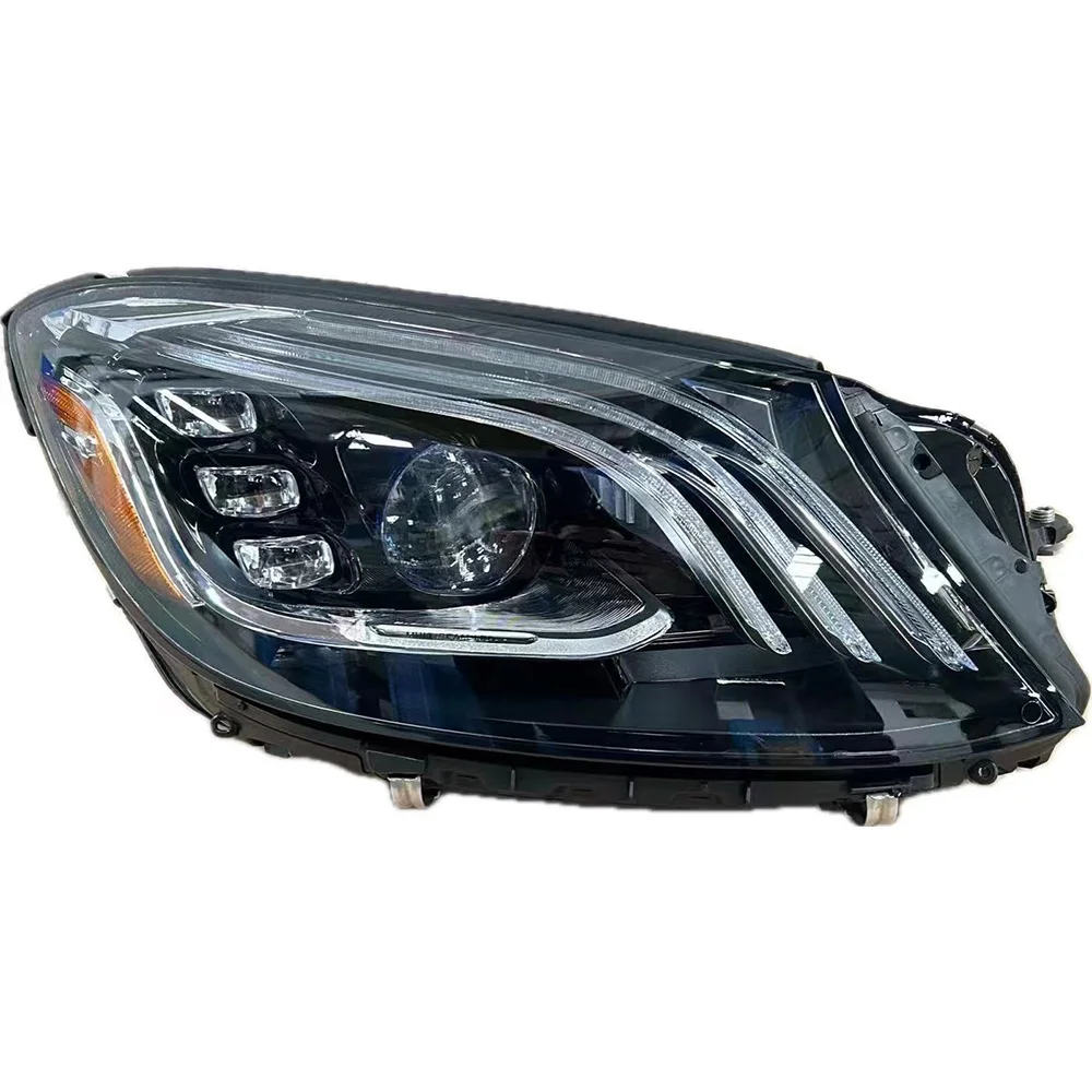 Car light headlight for Mercedess-Benzs S-Class W222 S506 S63 S65LED  US version 2018-2021  semi assembly 