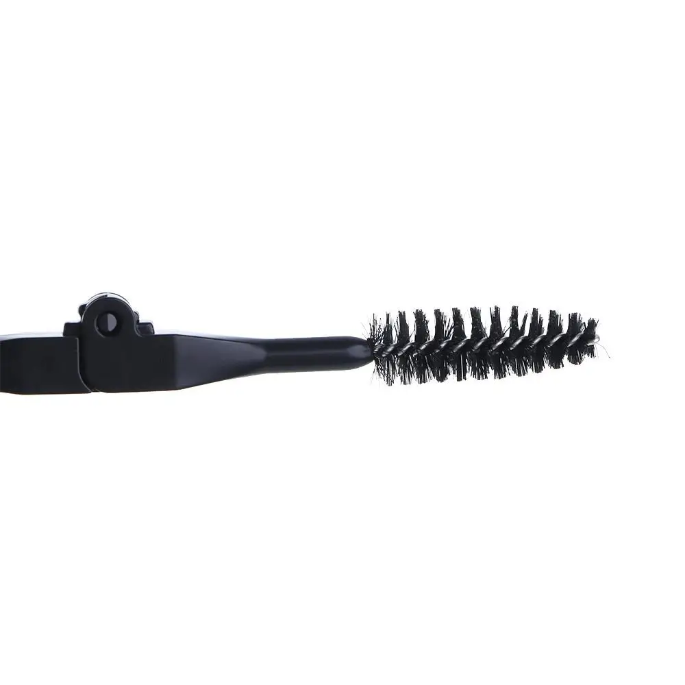 Separatore per ciglia per ragazze Strumento per toelettatura Spazzola per sopracciglia portatile ad angolo Duo Spazzola per sopracciglia pieghevole Spazzola per sopracciglia Spindle Applicatore per mascara