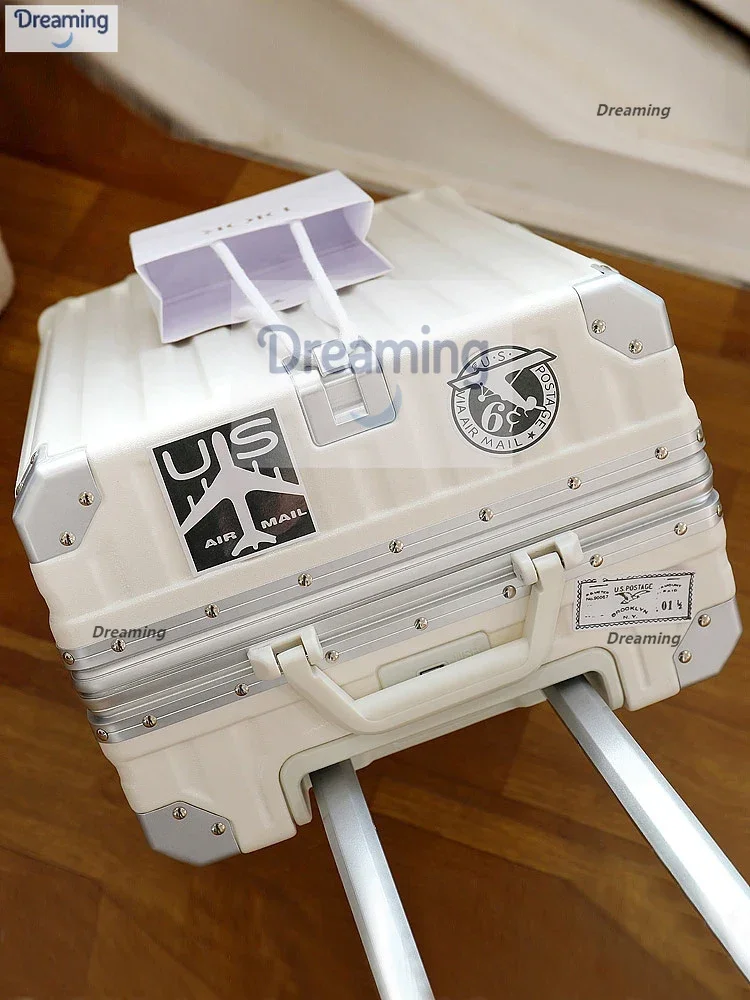 

Suitcase Women's Suitcase New Multifunctional Hook Boarding Case Universal Wheel 24 Trolley Suitcase Men's Password Case