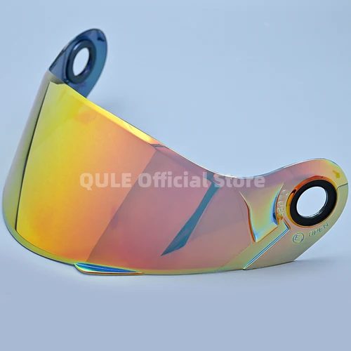 Imagen 2 del producto Visera abatible para casco de motocicleta, Lente Antiniebla Colorida, casco Modular de doble lente para LS2 FF394 FF386 FF325 FF370