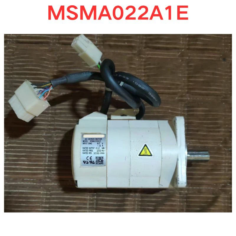 Used MSMA022A1E servo motor  Function check OK