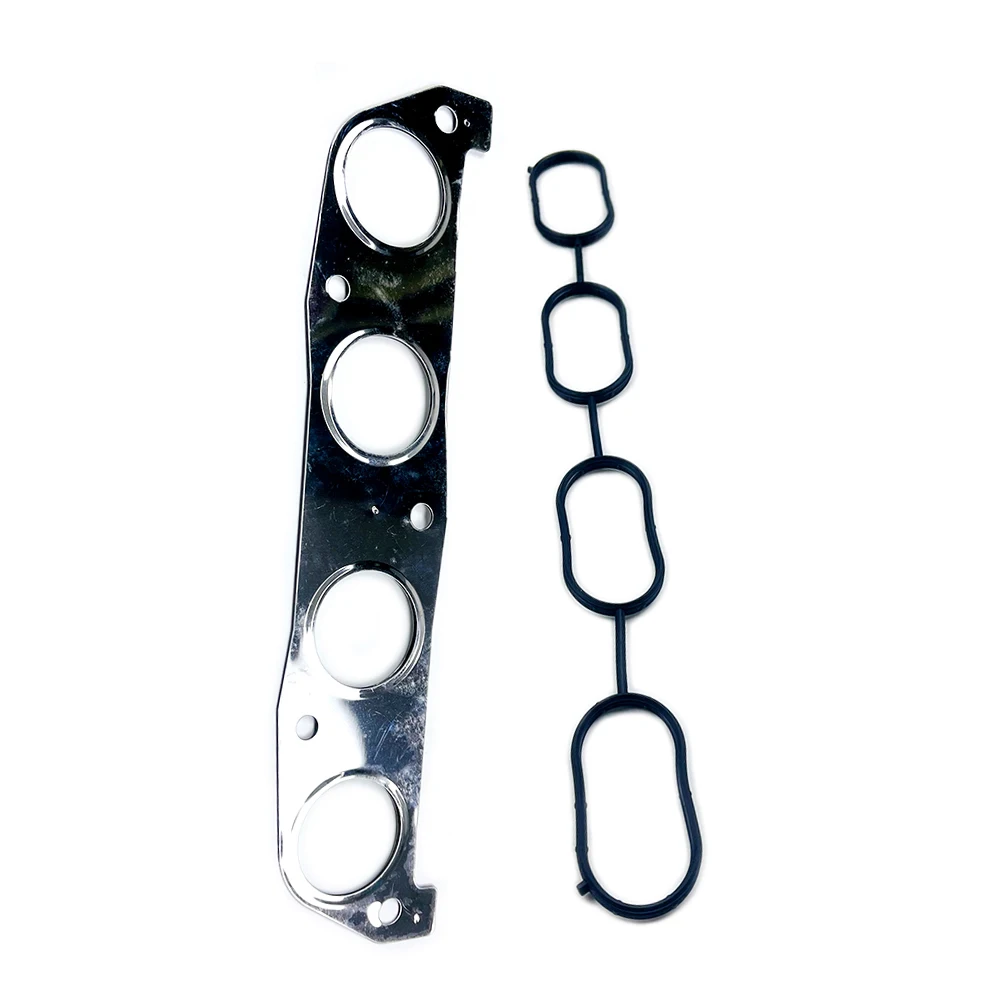 For Toyota Lexus Corolla Celica 1ZZ FE ZZE122 Engine Intake Exhaust Manifold Gasket Set Car Accessories 17173-22010 17171-22030