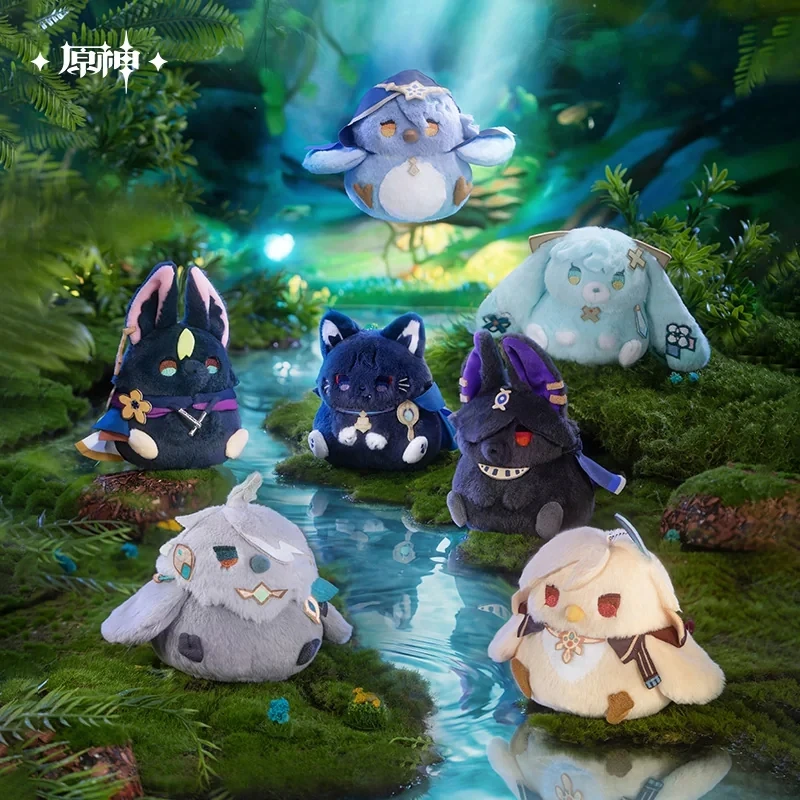 Peluches Oficiales de Genshin Impact con Licencia Oficial del Anime, Serie Original “Chong Fan Tuan” “Tuanyuan”, Regalos de Cumpleaños