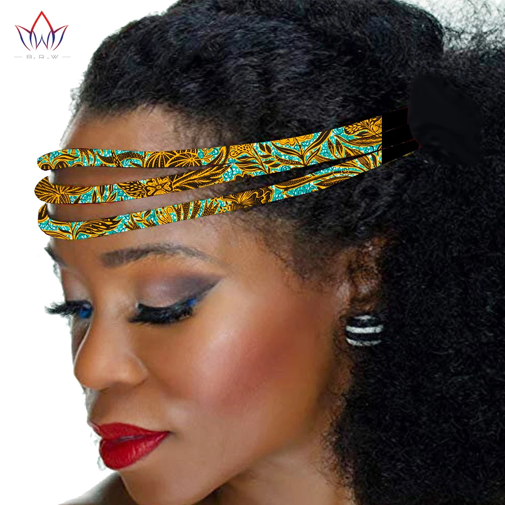 2023 African New Vintage Ankara Handmade Headwear African Kent Women Custom Multicolor Accessories WYB599